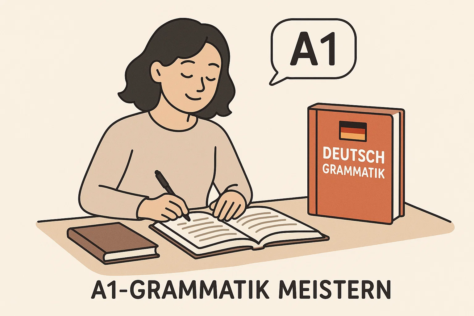 چگونه به گرامر A1 آلمانی مسلط شویم؟