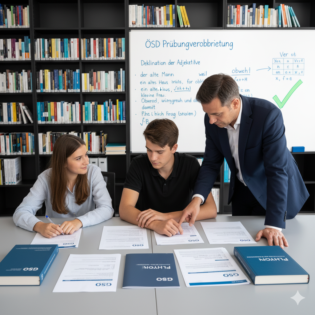 کلاس آمادگی آزمون ÖSD تهران