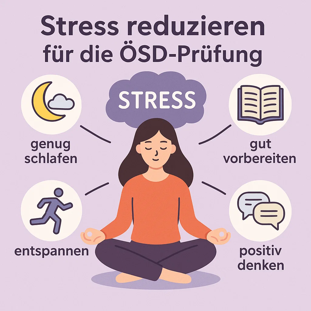 چگونه از استرس امتحان ÖSD عبور کنیم؟