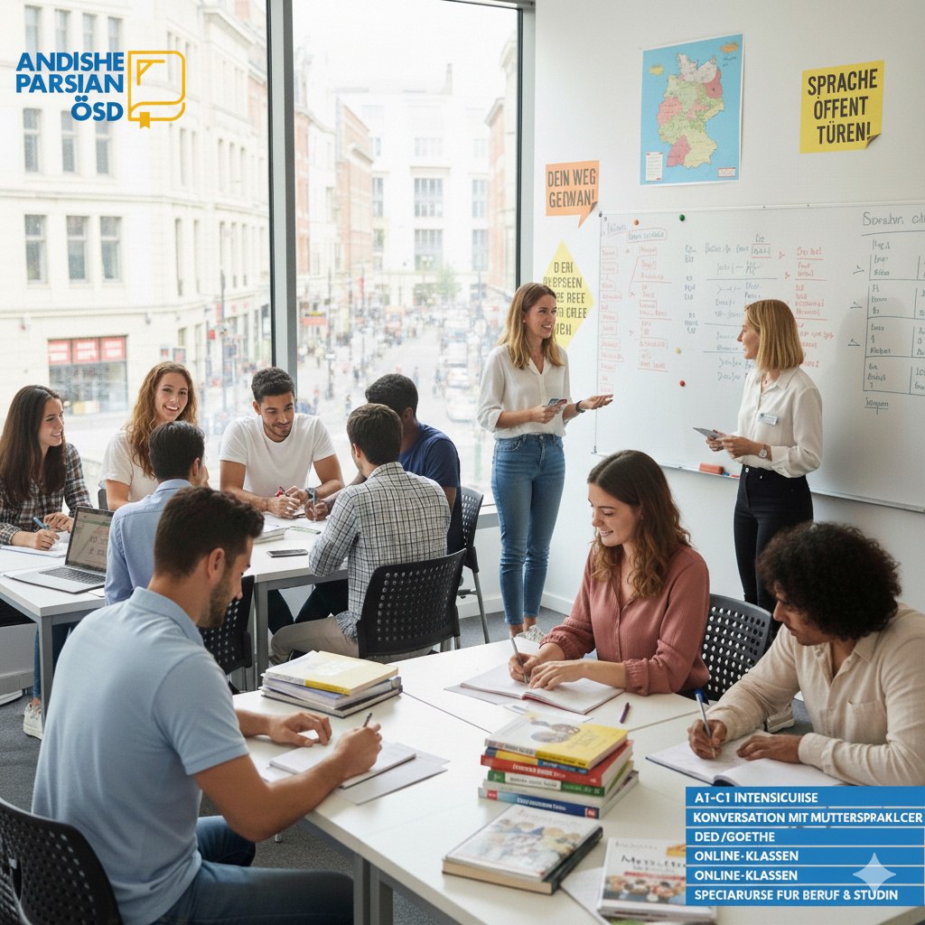 کلاس زبان آلمانی شهرک غرب