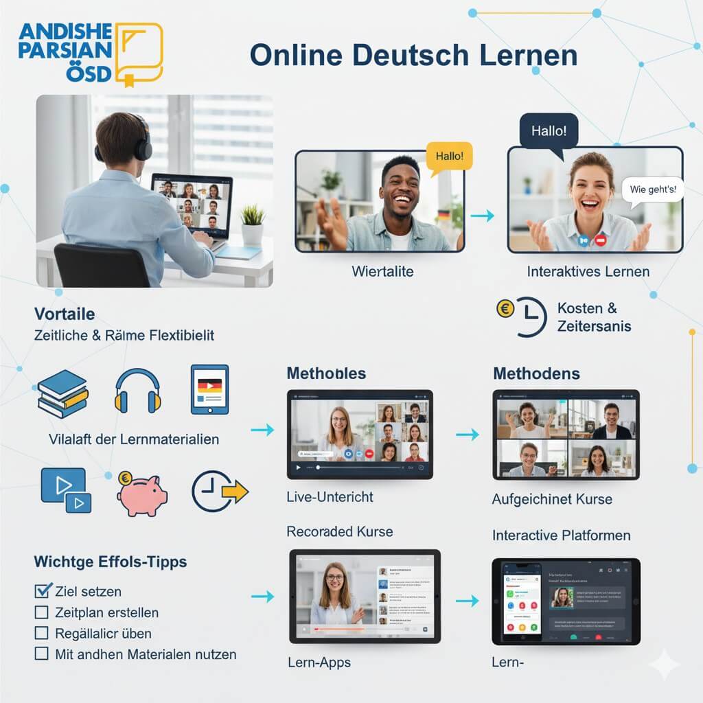 آموزش آنلاین زبان آلمانی